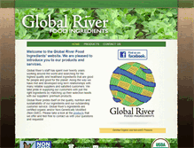 Tablet Screenshot of globalriverinc.com